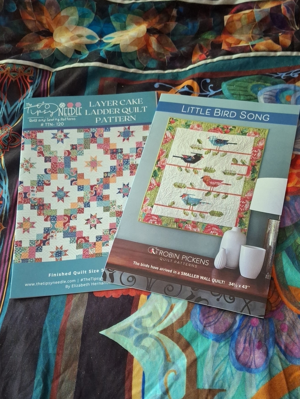 'Little Bird Song' Quilt Pattern - Multicolor